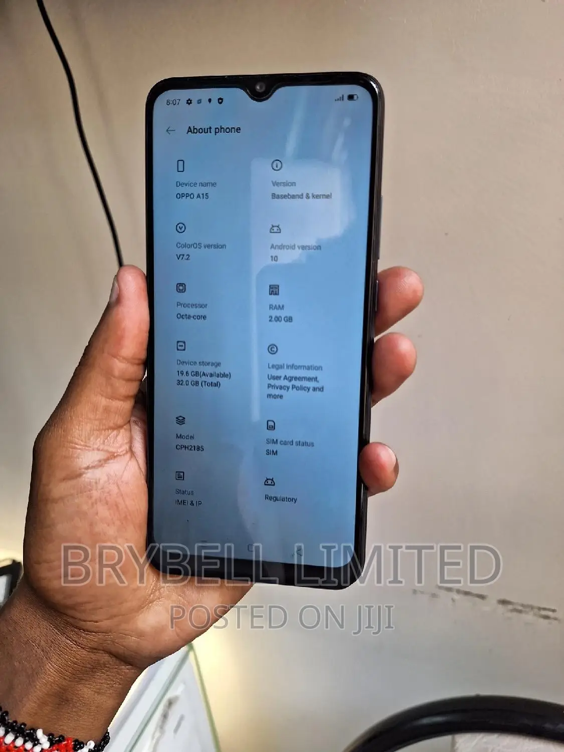 Oppo A15 32 GB Blue