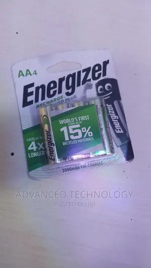 Energizer Aa Pack of 4 Rechargeable Batteries