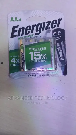 Energizer Aa Pack of 4 Rechargeable Batteries
