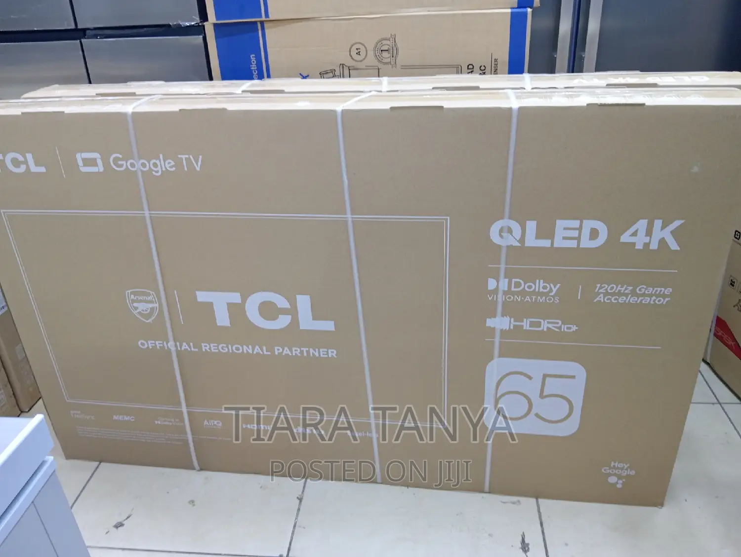 TCL 65" Smart Qled Google Tv