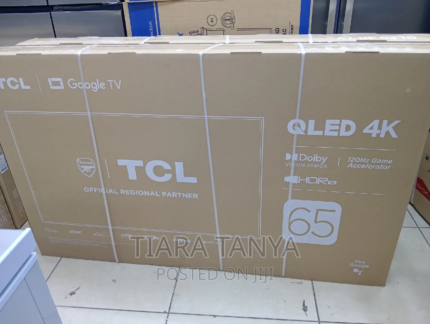 TCL 65" Smart Qled Google Tv