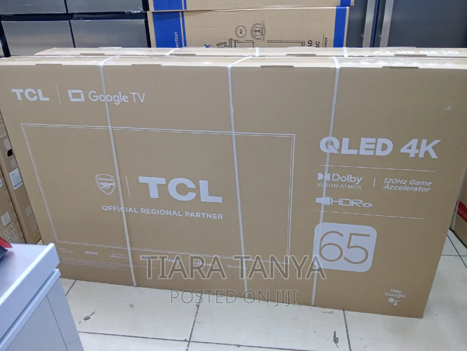 TCL 65" Smart Qled Google Tv