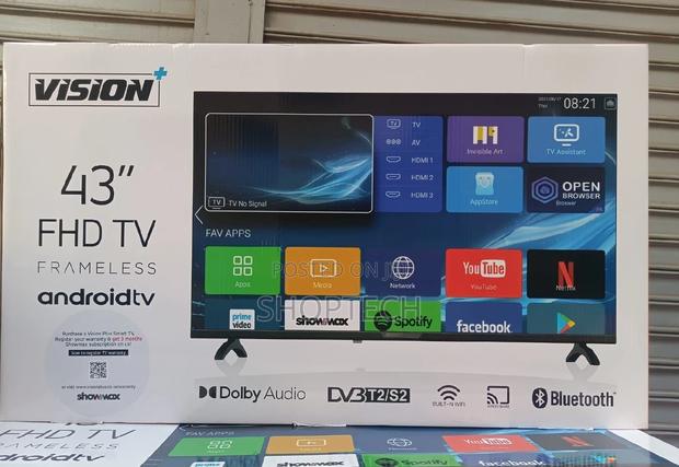 Vision Plus VP8843SF - 43" FHD Frameless Android Smart TV - main view
