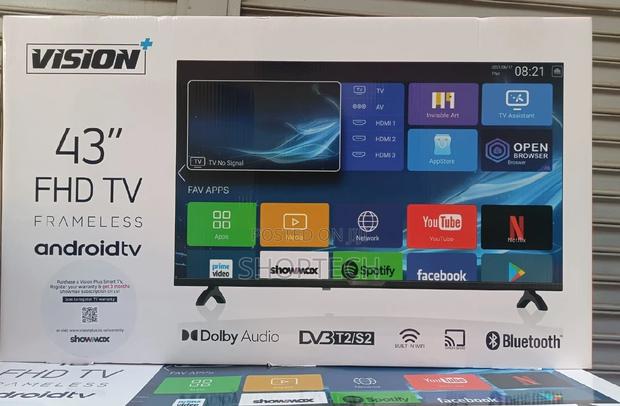 Vision Plus VP8843SF - 43" FHD Frameless Android Smart TV - thumbnail 2