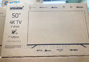 Vision Plus 50 Inches Frameless Bluetooth VIDAA OS TV.