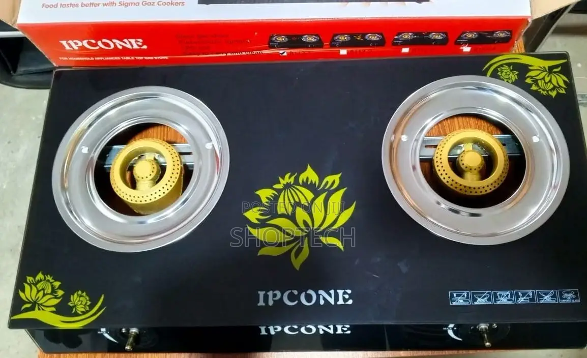 Ipcone Glass 2 Burner Cooker