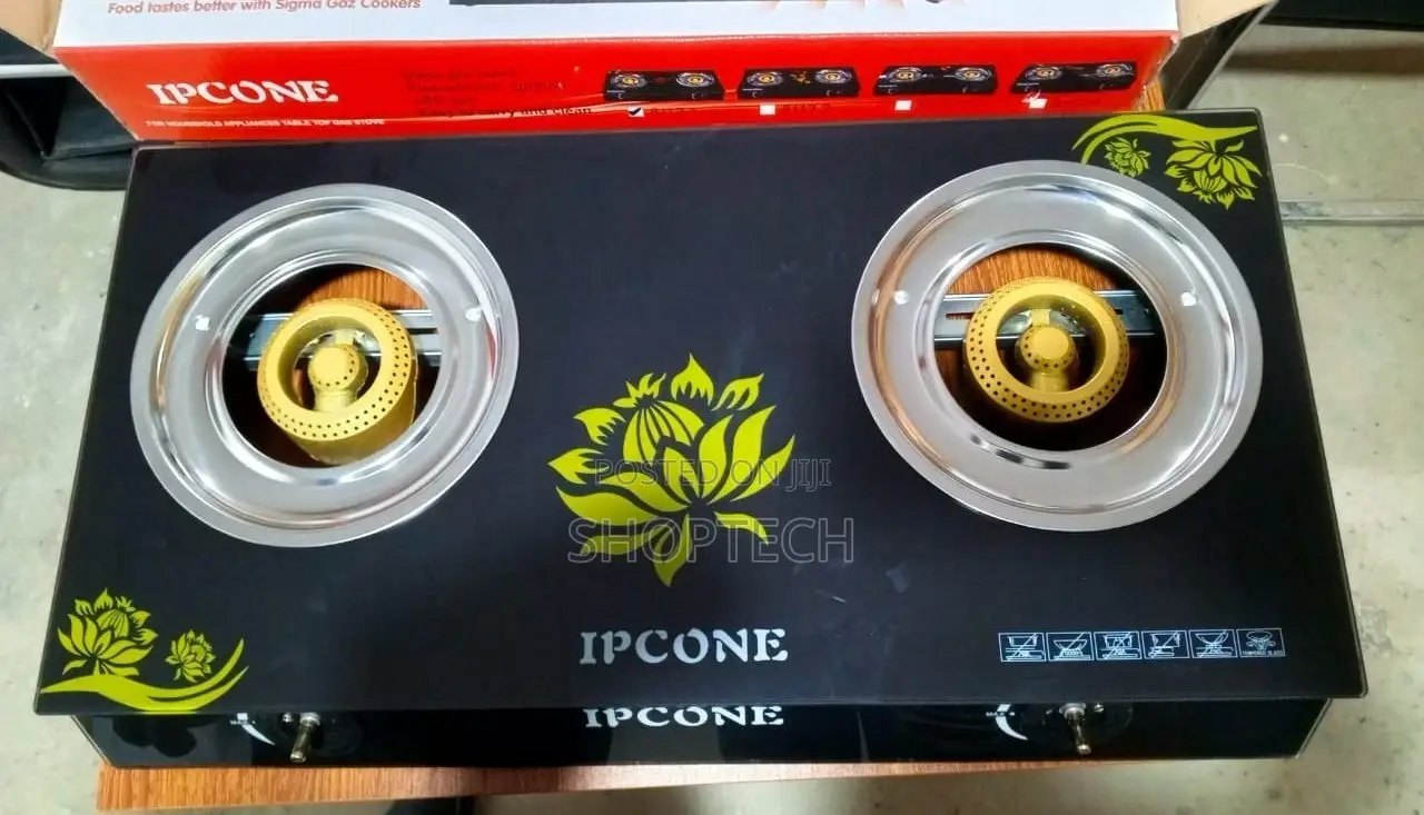Ipcone Glass 2 Burner Cooker
