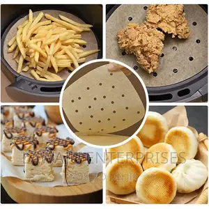 50 PCS Rectangular Air Fryer Paper