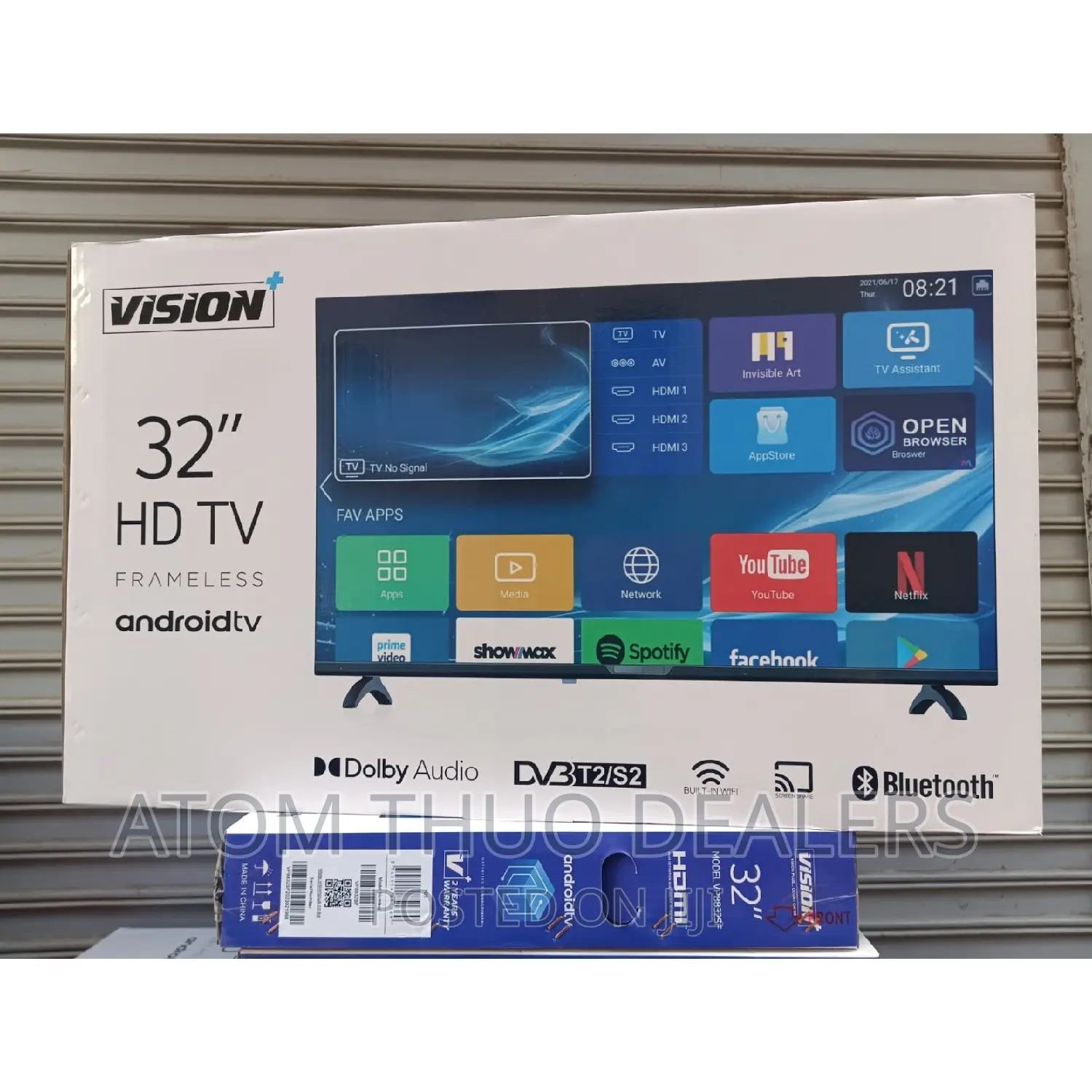 Vision 32 Inches Smart Android Digital TV