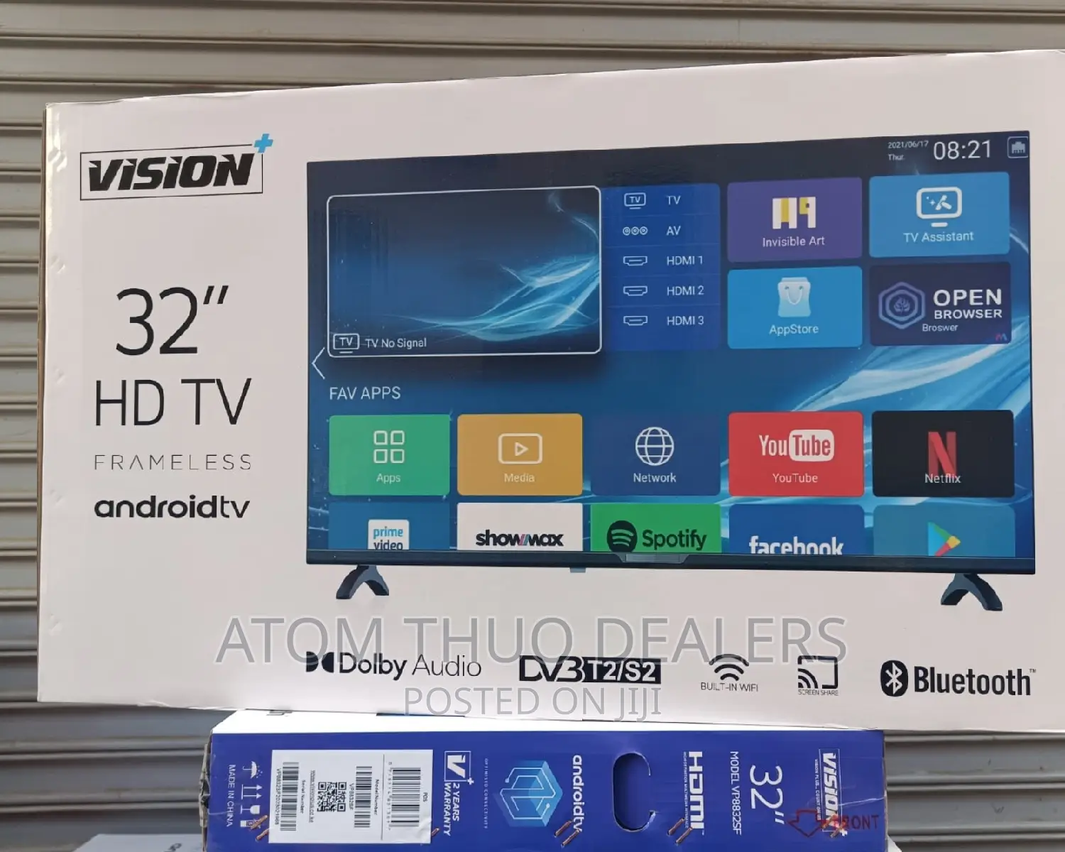 Vision 32 Inches Smart Android Digital TV