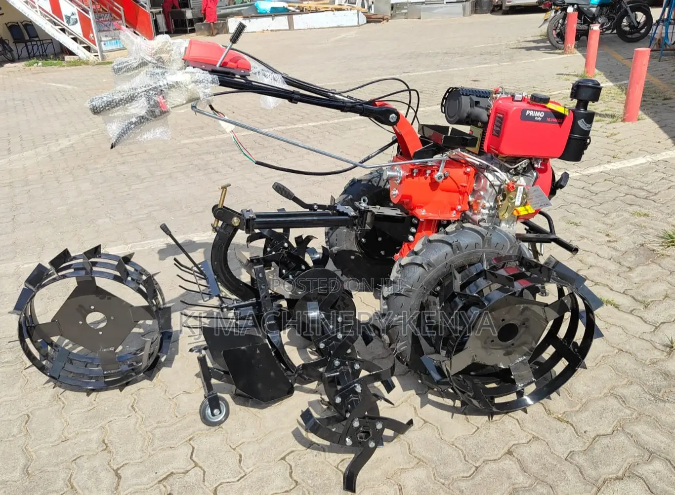 Power Tiller Machine Primo Itally Brand
