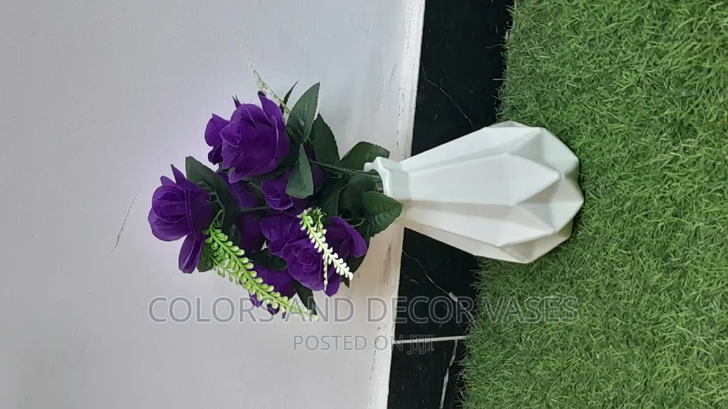 Vase With Artificial Flowers 600 KSH