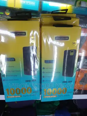 Flame Powerbank 10000mah 22.5watts Charging Power Bank