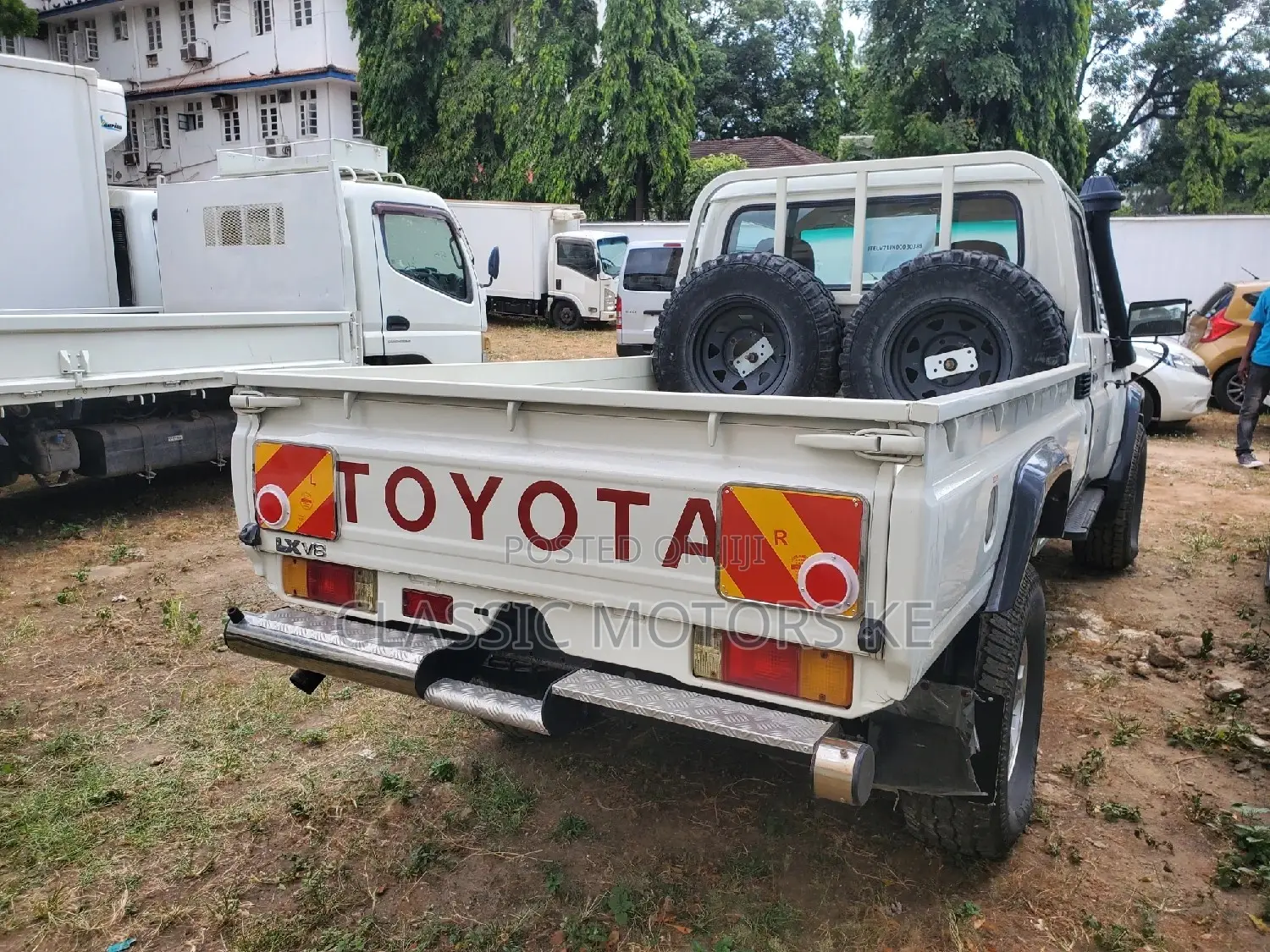 Toyota Land Cruiser 4.5 V8 TD 2017 White