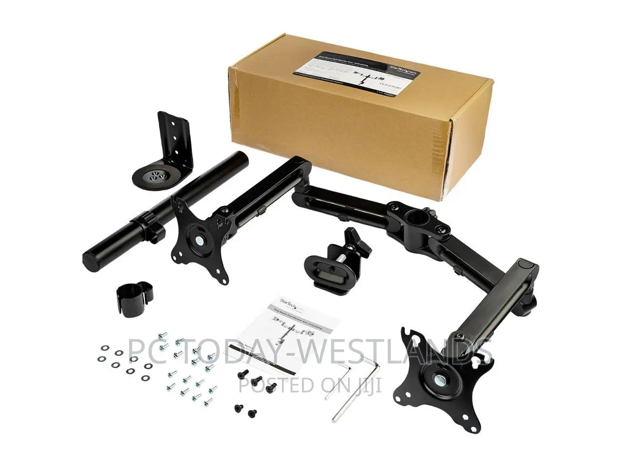 Startech Desk Mount Articulating Dual Arm Up to 32-Inch