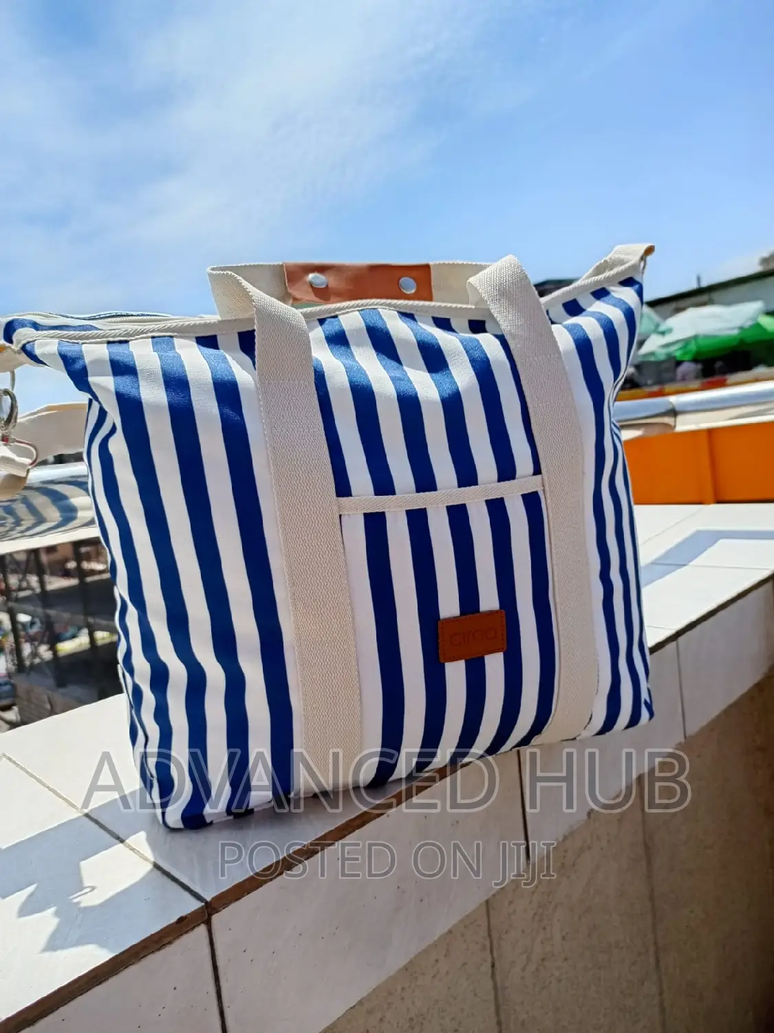 Stripped Big Waterproof Bag