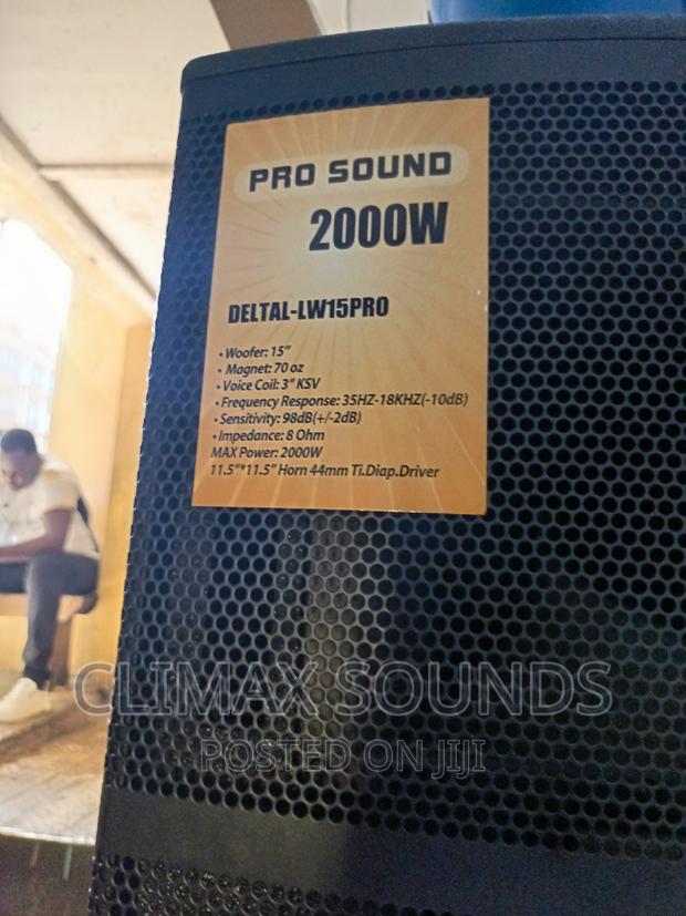 Pro Sound Wooden Speaker's - thumbnail 2