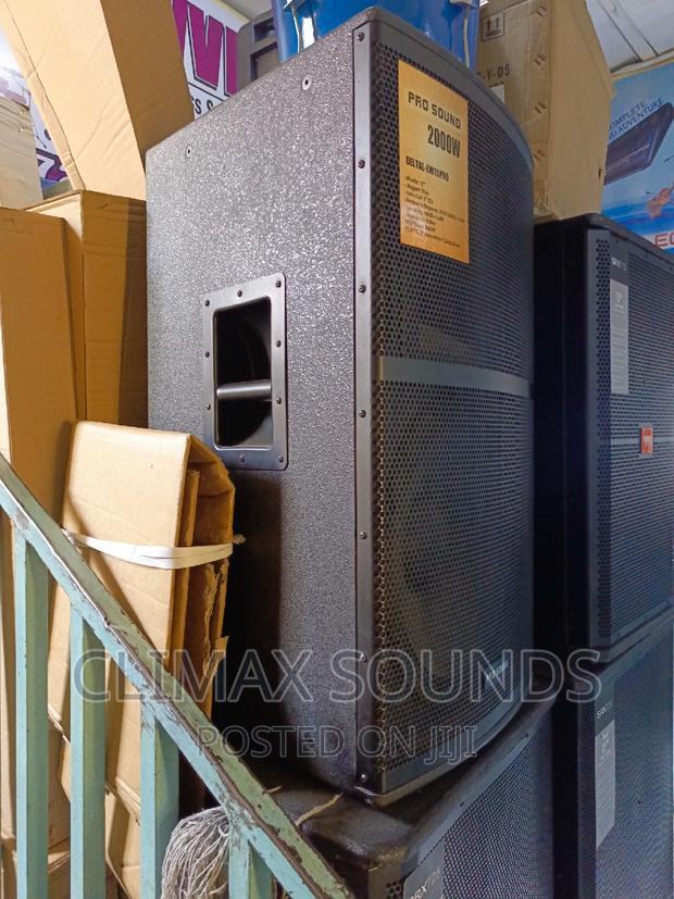Pro Sound Wooden Speaker's - main view