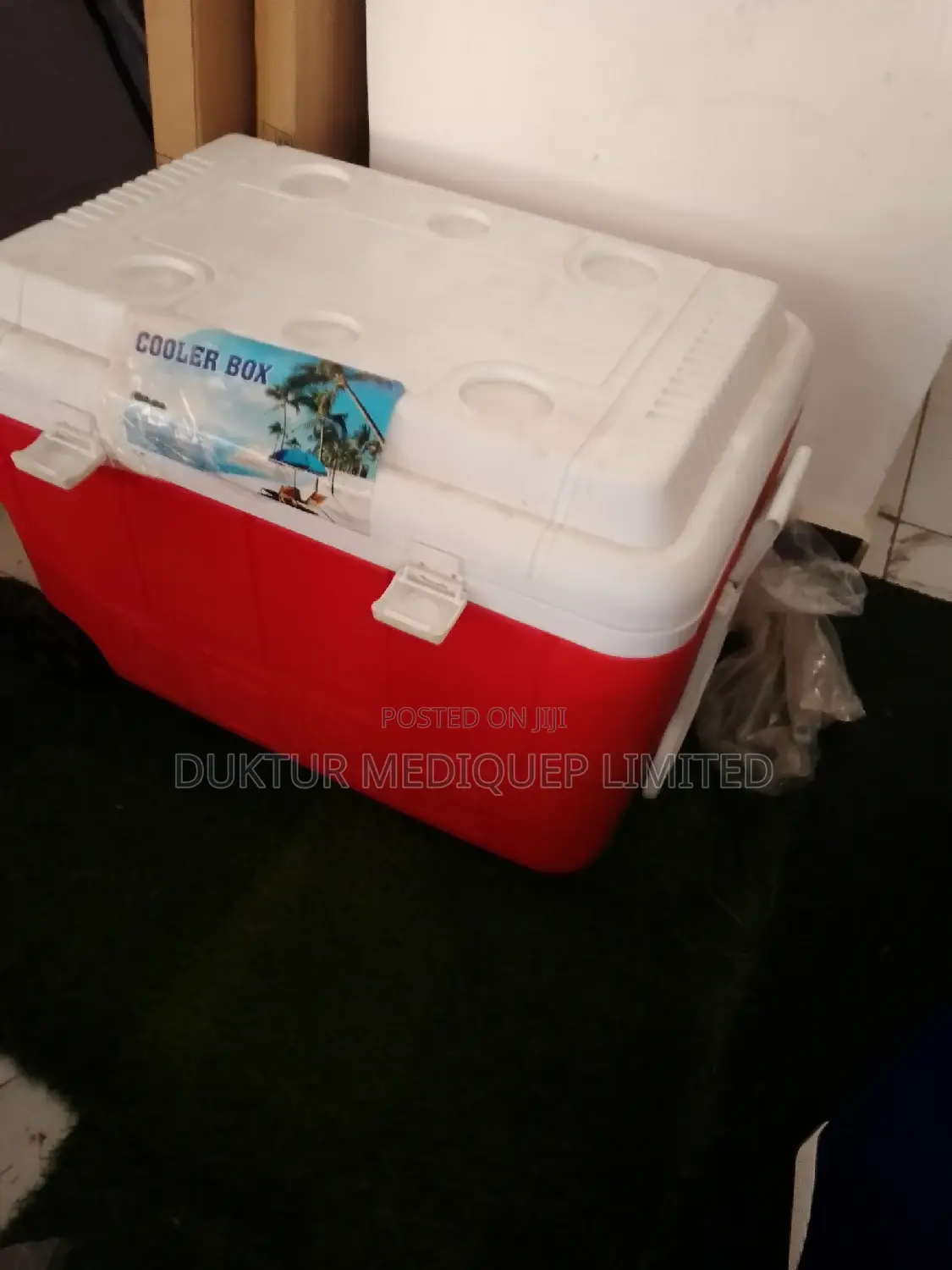Biohazard Blood Carrier Cooler Box 90L