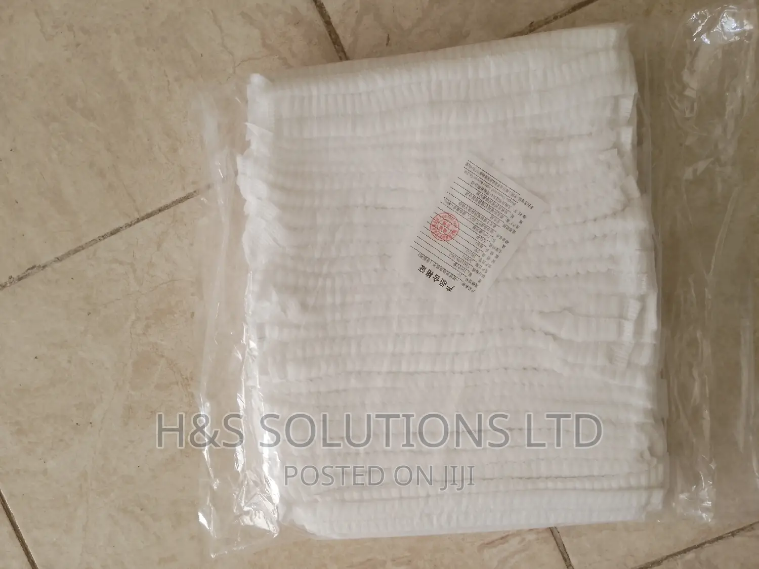 White Disposable Hairnet/Medical Disposable Hairnet