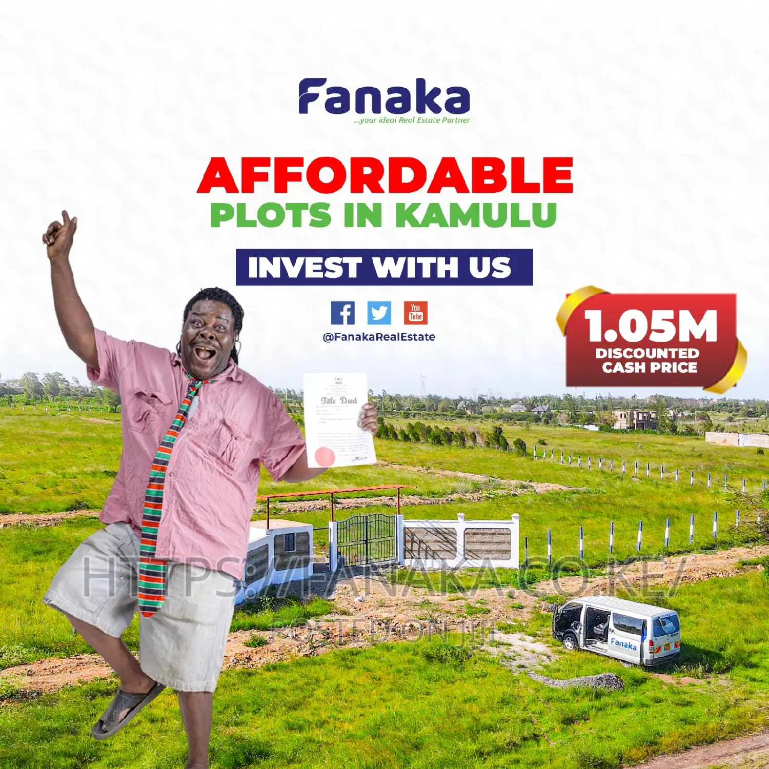Plots for Sale in Kamulu Town^AC