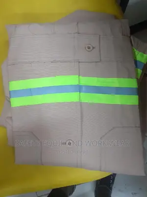 Reflective Overall Made Of Cotton