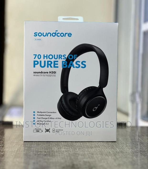 Anker Soundcore H30i Wireless on-Ear Headphones - main view