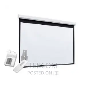 ELECTRIC 180′′X 180′′ PROJECTOR SCREEN - 70 by 70 Inches