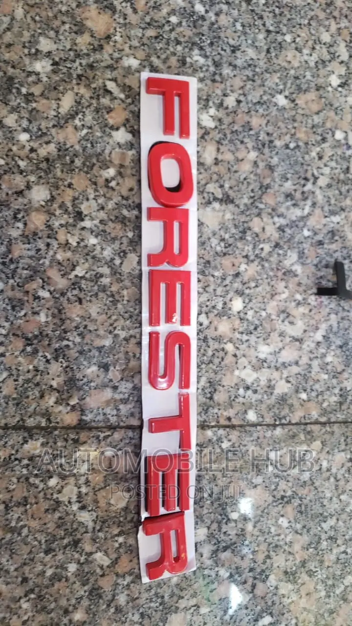 Forester Logo Red
