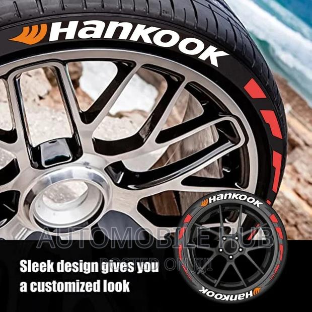 Hankook Tyre Stickers - Car Tyre Stickers - main view