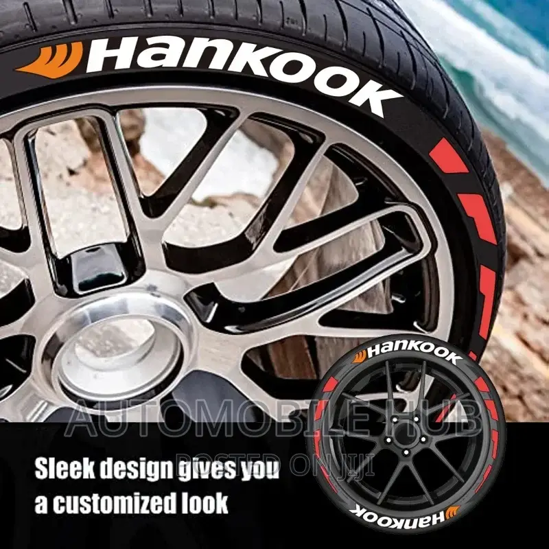 Hankook Tyre Stickers - Car Tyre Stickers