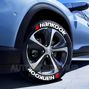 Hankook Tire Stickers 8pcs + Glue