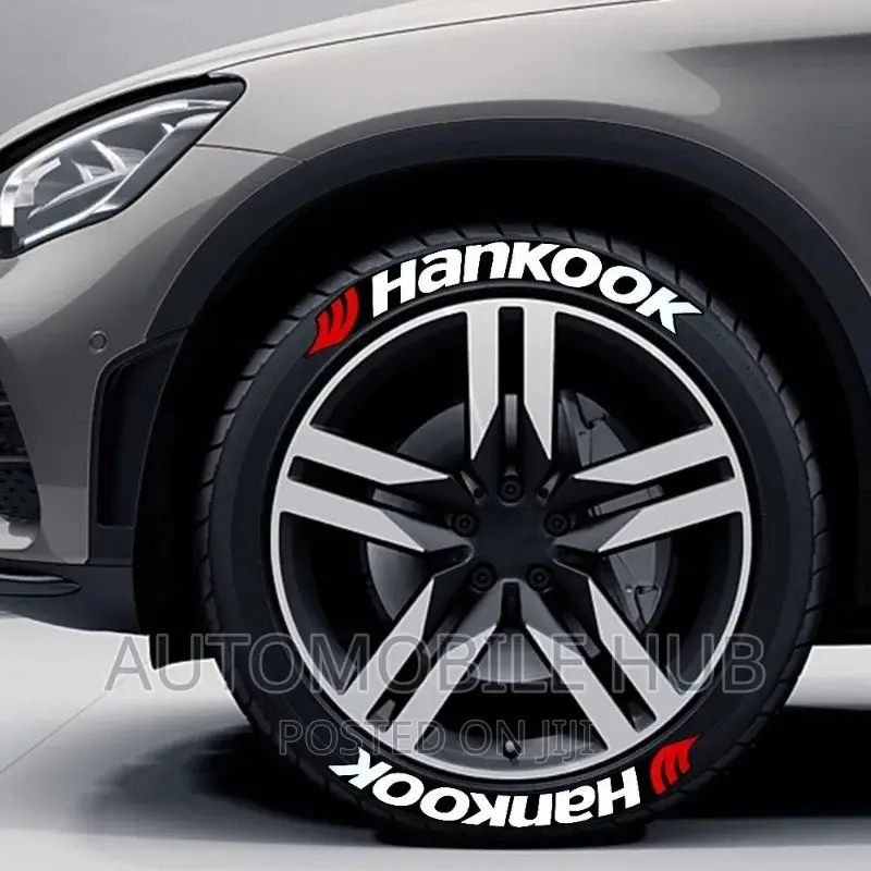 Original Hankook Tire Stickers 8pcs