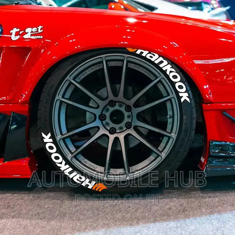 Original Hankook Tire Stickers 8pcs