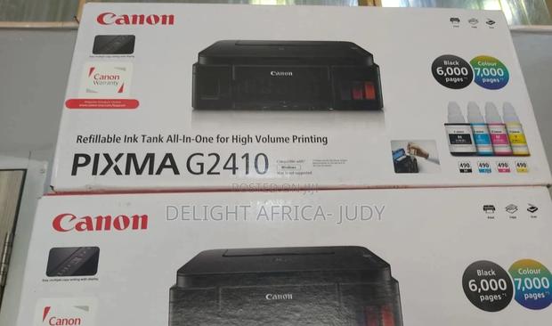 Canon Pixma G2410 With Refillable Inktank All in One Printer