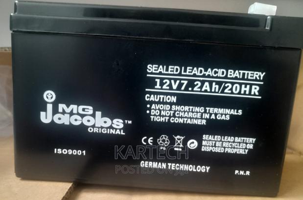 Original Mg Jacobs 12V 7.2ah/20hr - main view