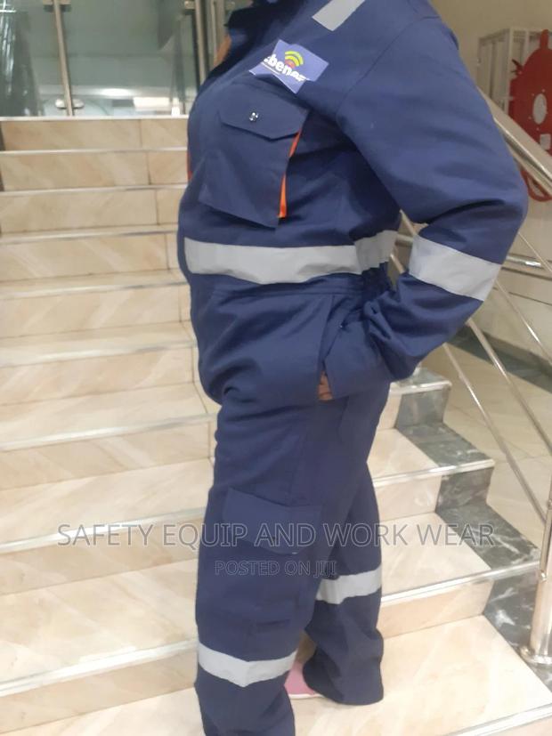 Unisex Cargo Overalls Reflective