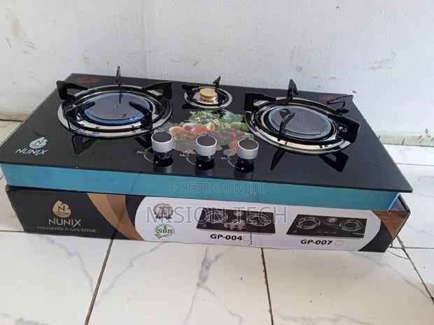 Nunix 3burner Glass Top Table Cooker