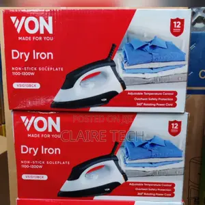 Von Dry Iron Box (VSID13BCK)