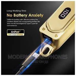 Oraimo Smart Clipper 2 Gold Professional Hair Clipper