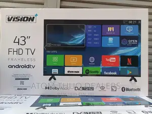 Vision Plus 43" FHD Frameless Android OS Smart TV