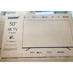 Vision Plus 50 Inches Frameless Bluetooth VIDAA OS TV.