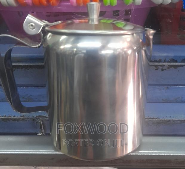 Stainless Steel Teapot 12 O - thumbnail 5