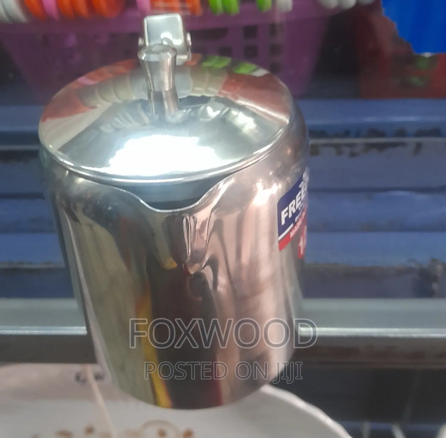 Stainless Steel Teapot 12 O