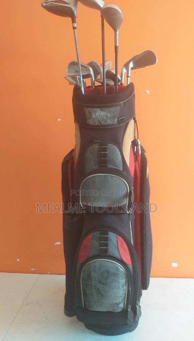 Golf Set Callaway Trolley Bag Beginners Mix Match 14 Clubs - thumbnail 2