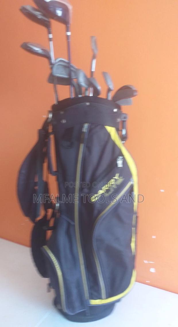 Golf Set Carry Stand Bag 13 Clubs Beginners Mix Match Ex-Uk