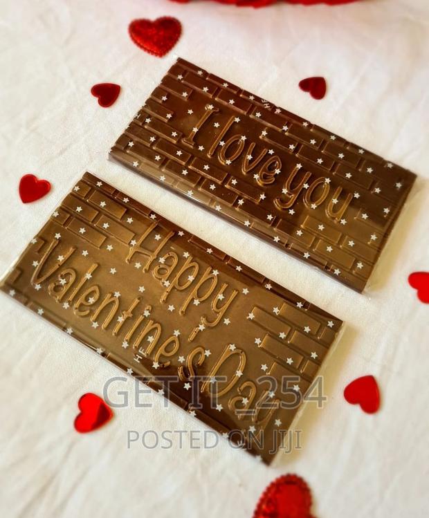 Valentine's Day Chocolate Bar Per Pc