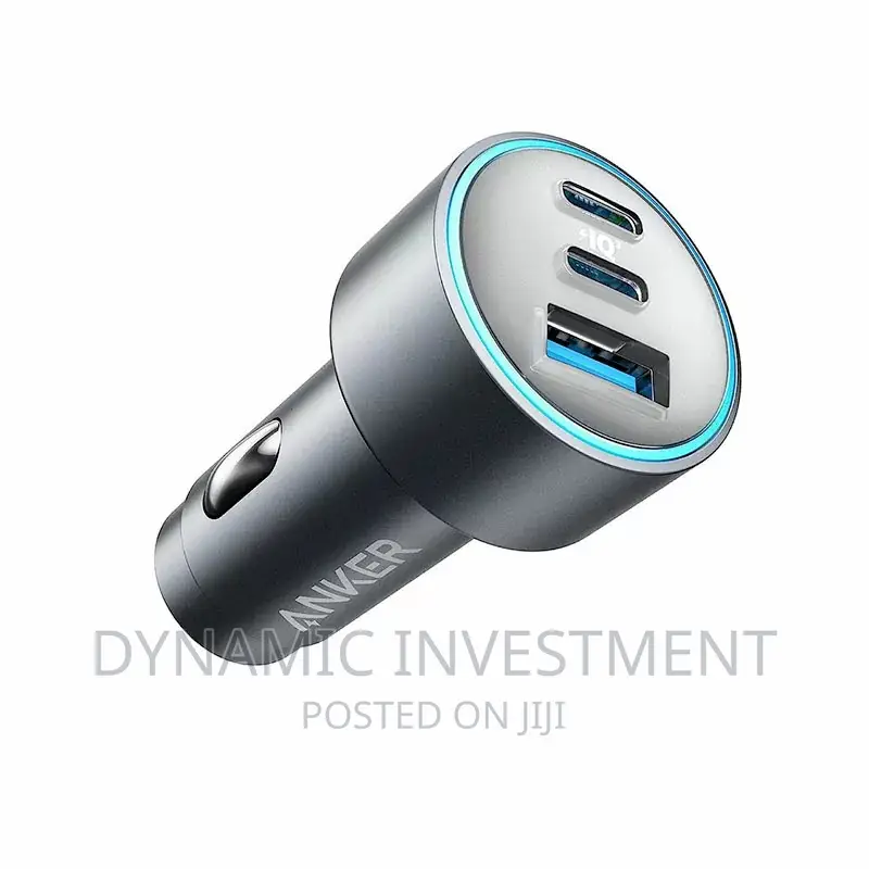 Anker 3-Port 67W USB-C Car Charger Phone,Tablet,Laptop