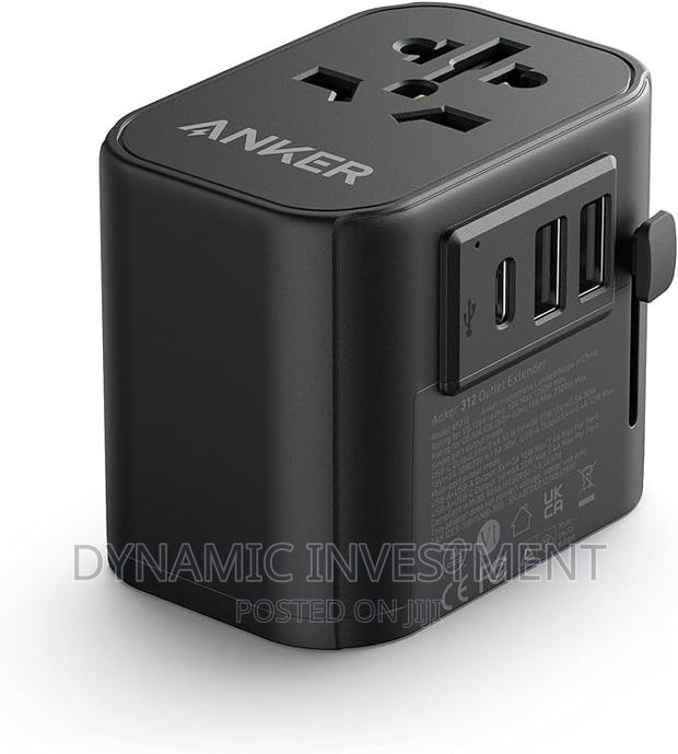 Anker Power Outlet Extender 30W Wall Charger Travel Plug - thumbnail 2