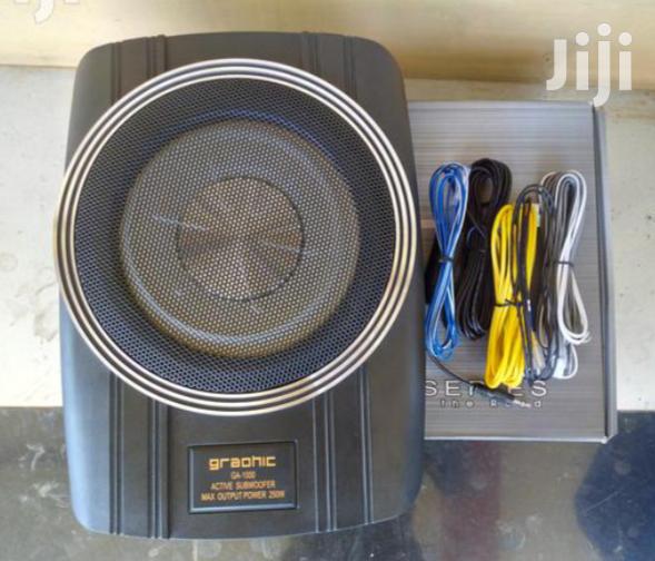 New Graphic Powered Underseat Subwoofer.